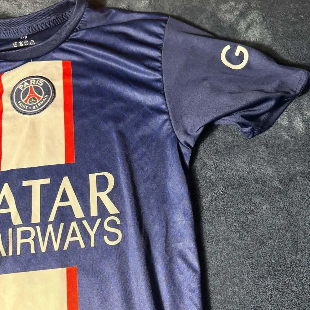 Paris Saint-Germain PSG 2022/2023 Home Soccer Jersey and Shorts Set - Blue